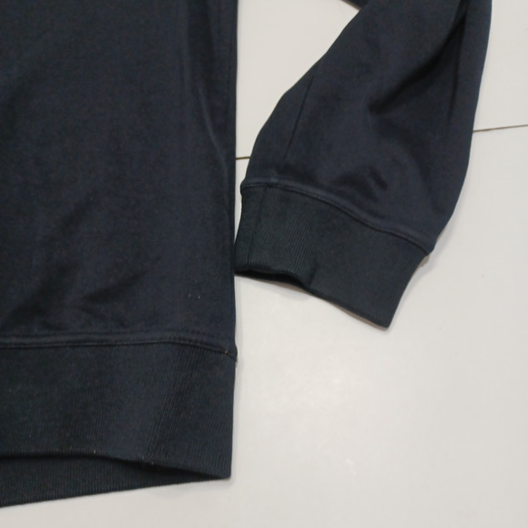 SF/415 Mens Track Jacket Midnight Blue Chevron Pockets Full Zip Mock Neck M - Picture 5 of 12